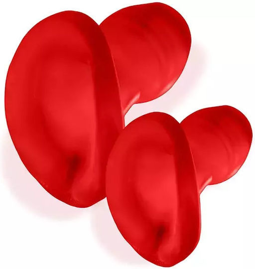 Oxballs Glowhole-1 Hollow Buttplug Led Insert Red Morph Small