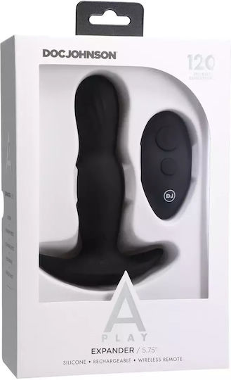 Doc Johnson Silikon Analplug Fernbedienung Expander