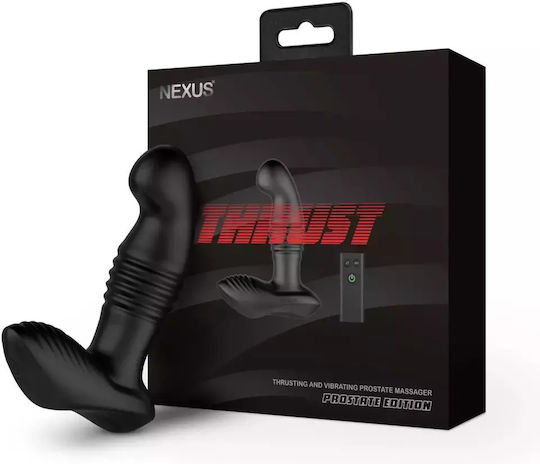 Nexus Thrust Masaj Prostate cu Telecomandă Negru