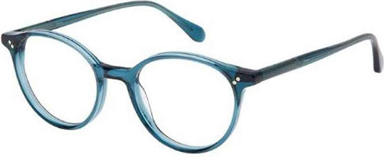 Gigi Barcelona Plastic Eyeglass Frame Blue 49001/3