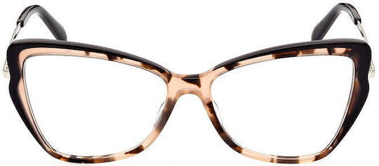 Emilio Pucci Eyeglass Frame Butterfly Brown EP5199 056