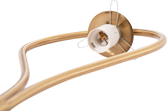HomeMarkt Bais Modern Wall Lamp with E27 Lamp Bulb Base Gold 21x4cm