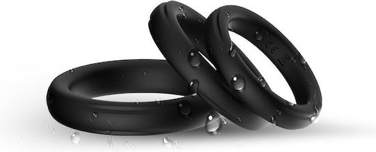 Set 3 Erection Rings Penis Testicles