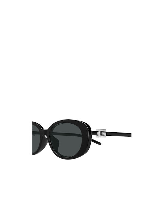 Gucci Women's Sunglasses with Black Plastic Frame and Black Lens GG1684SA 002