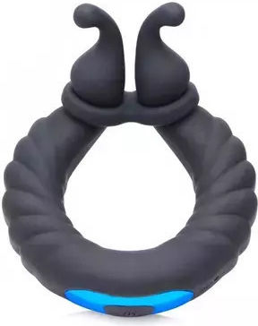 Xr Brands Double Silicone Penis Ring Cobra