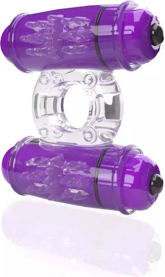 Screaming O Double Vibrating Ring Wammy Purple