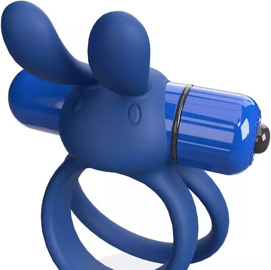 Screaming O Xl Ohare Vibrating Ring 5 Speeds Blue