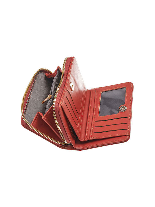 Verde Small Women's Wallet Red