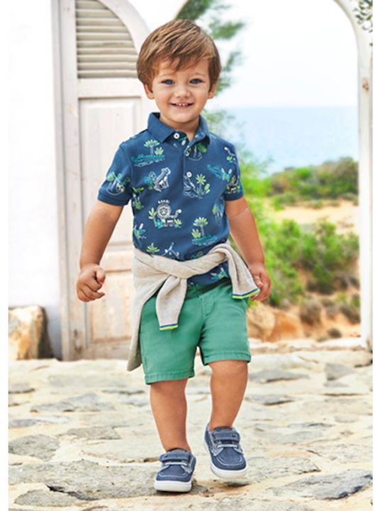 Șort/Salopetă Copii din Material Textil Verde