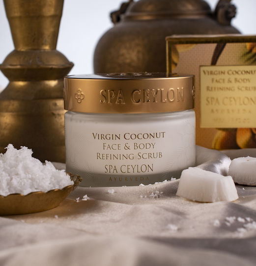 Spa Ceylon Virgin Coconut Peeling für Hände & Körper 100gr
