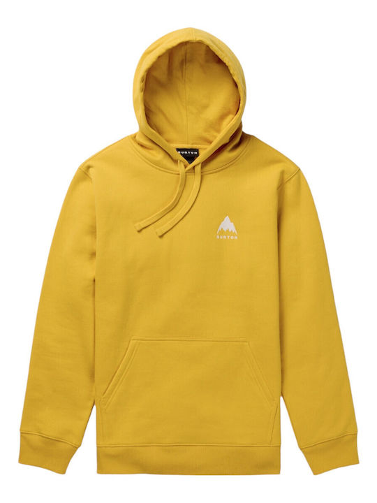 Mountain Φούτερ με Κουκούλα Goldenrod