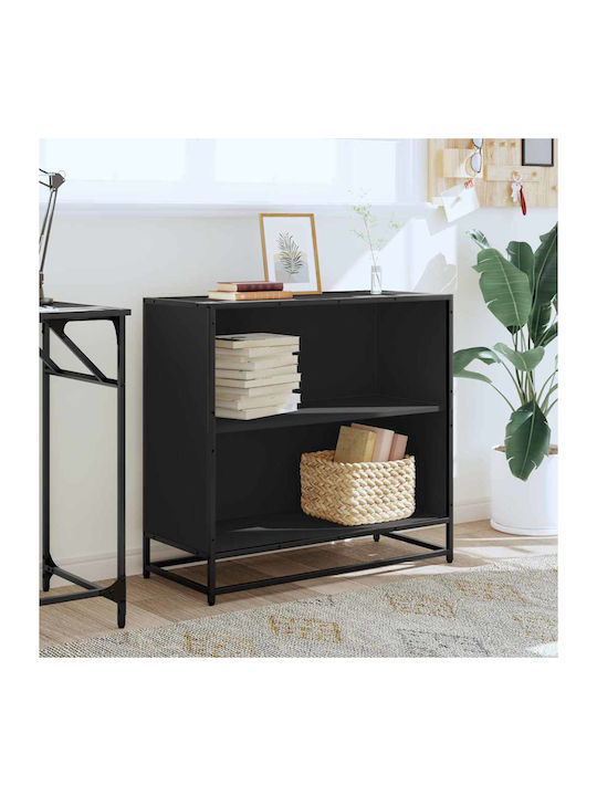 Bookcase Black 80.5x35x76cm