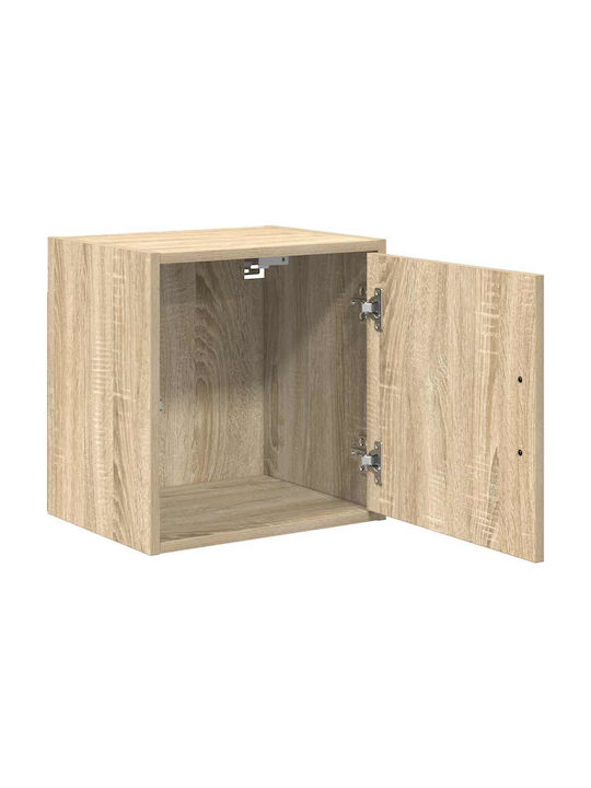 Wall Living Room Cabinet Made of Particle Board Sonoma Oak 40x30x41cm