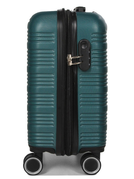 WORLDLINE Kabinenreisekoffer Hartschalen Green mit 4 Räder Höhe 45cm