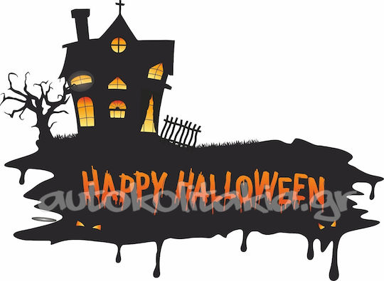 Halloween Window Sticker 01 80cm X 59cm