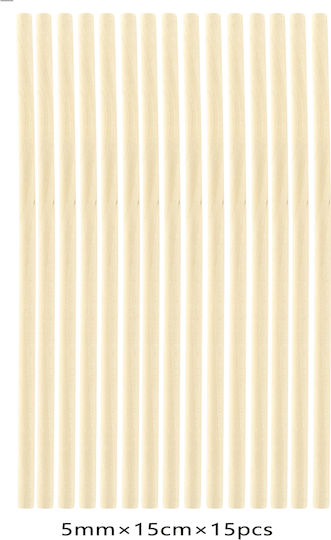 Cosmofan Ξυλακια Χειροτεχνιας 5mm*15cm 15pcs 83554