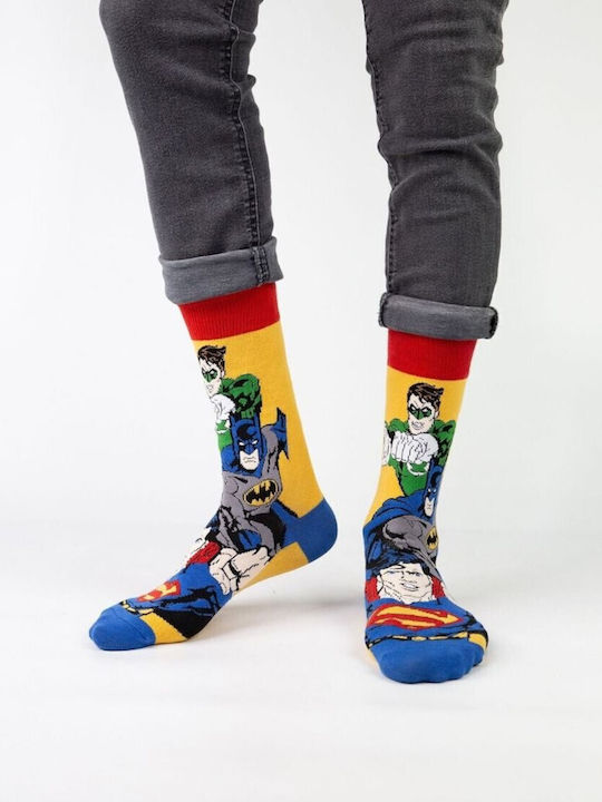 Cimpa Justice League Cimpa Bărbați Șosete Multicolor 1Pachet Cimpa Justice League Cimpa Bărbați Șosete Multicolor 1Pachet