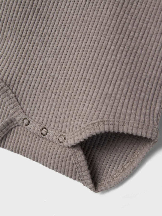 Lil' Atelier Baby Bodysuit Long-Sleeved Silent Storm