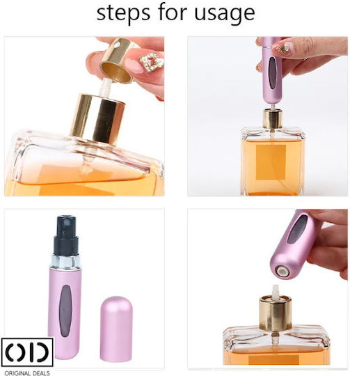 Set 3 Sticle Reutilizabile de Parfum Spray 5 Ml Multicolor Oferte Originale