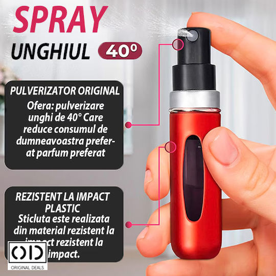 Set 3 Sticle Reutilizabile de Parfum Spray 5 Ml Multicolor Oferte Originale
