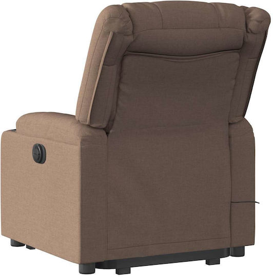 Relax Armchair Massage with Footstool Coffee 77x93x99cm