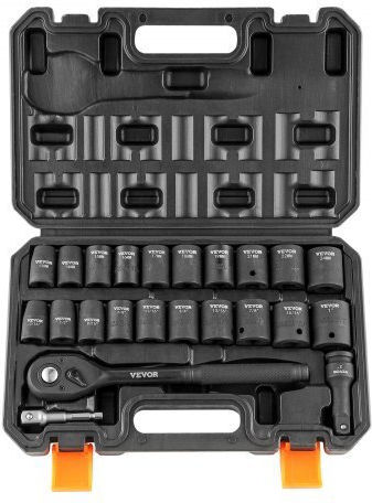 Vevor Set Ratchet 1\2" & 1" 23pcs