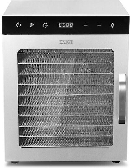Karni Commercial Food Dryer & Dehydrator 10-Tray 800W 34.5x39.5x42.7cm