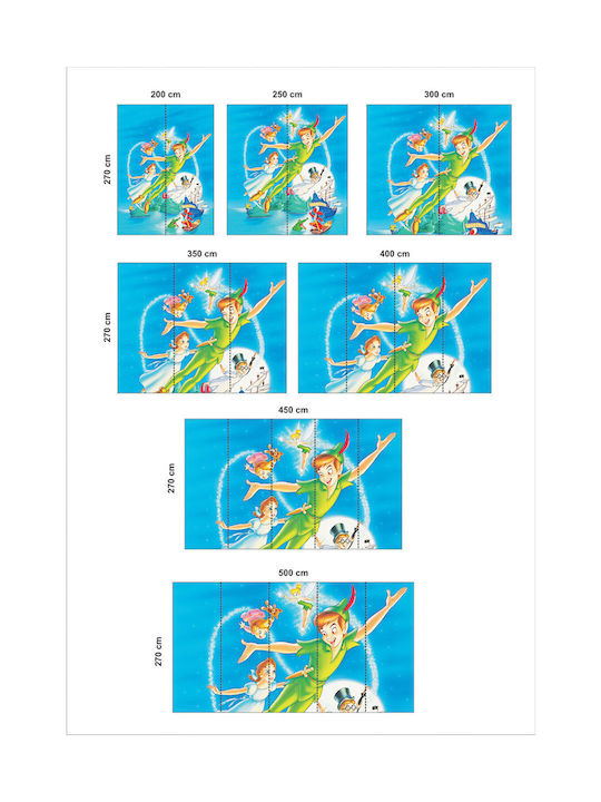 Peter Pan Adhesive Wallpaper 350cm