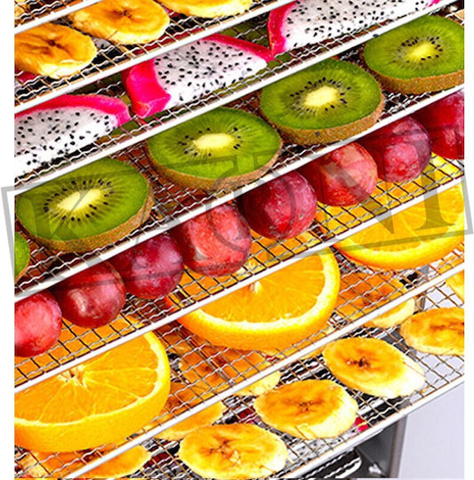 Karni Commercial Food Dryer & Dehydrator 6-Tray 500W 34.5x39.5x28.5cm