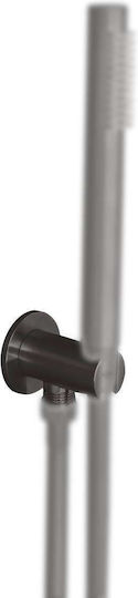 Παροχή Νερού Στήριγμα Τηλεφώνου Aisi316 Inox Pvd Black Brushed Παροχή Νερού Στήριγμα Τηλεφώνου Aisi316 Inox Pvd Black Brushed