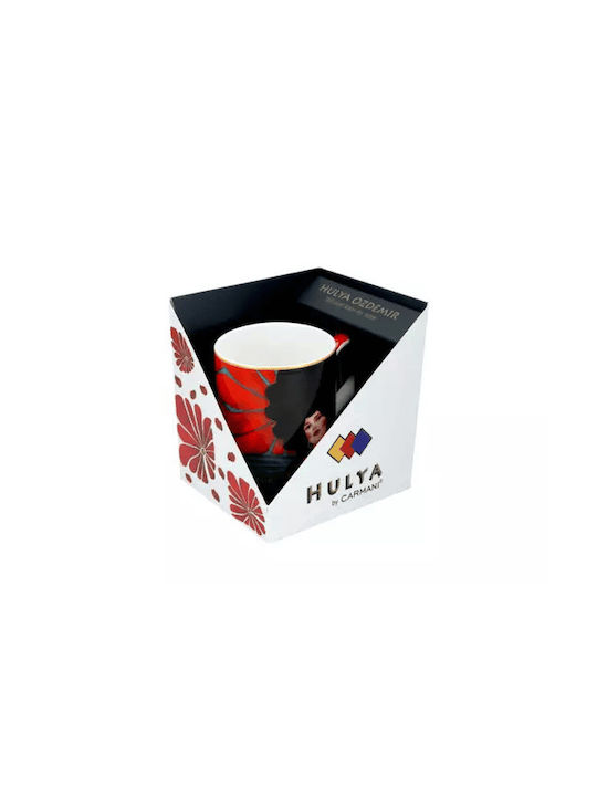 Carmani Mug from Porcelain Multicolored 380ml