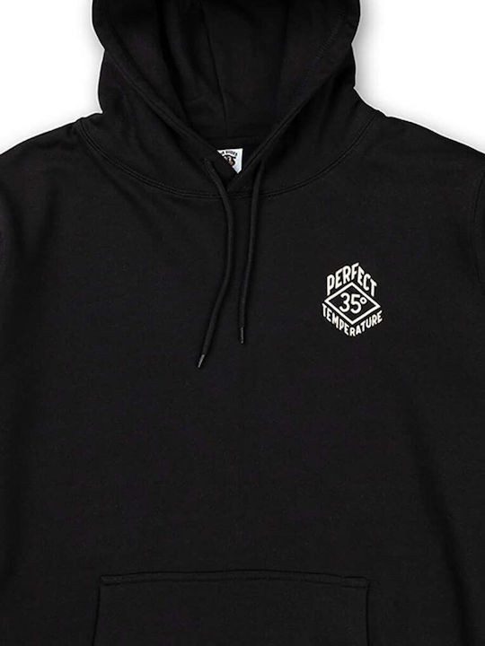 The Dudes Sweatshirt with Hood Black