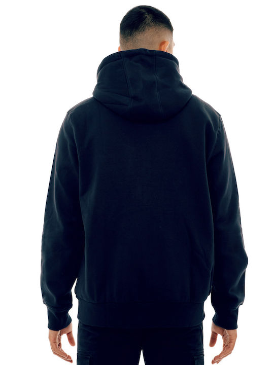 Be:Nation Sweatshirt with Hood Navy Blue