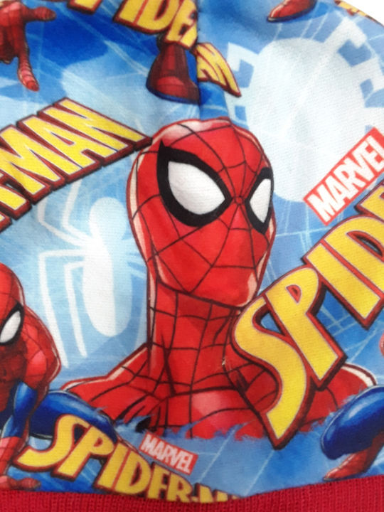 Spiderman Детска Шапка Плетено Многоцветен