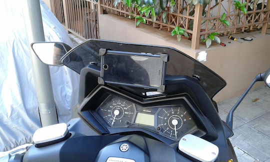 Μπαράκι Στήριξης Smartphone / Gps Για Yamaha T-max 530 2012-2016