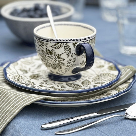 Laura Ashley Κούπα Κεραμική Μπλε 430ml