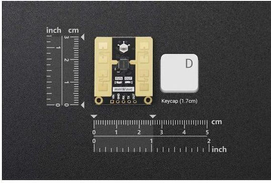 Mmwave C4001 24GHz Sensor zur Erkennung menschlicher Anwesenheit 25 Meter UART Sen0609