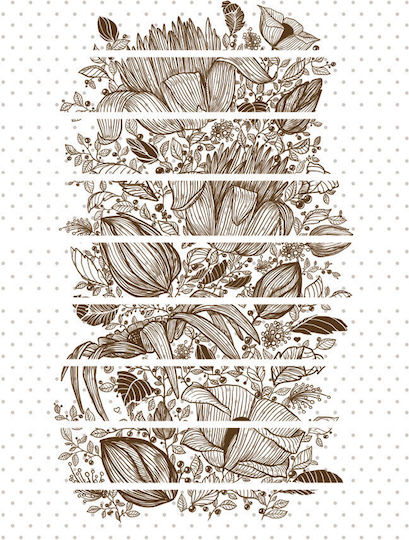 Διακοσμητικό Αυτοκόλλητο Σκάλας Vintage Flowers 1τμχ Orafol Διακοσμητικό Αυτοκόλλητο Σκάλας Vintage Flowers 1τμχ Orafol
