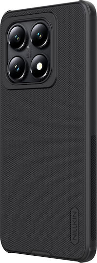 Nillkin Frosted Портмоне Силикон / Пластмаса Черен (Xiaomi 14T Pro)