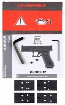 Umarex Αεροβόλο Πιστόλι CO2 17 Gen5 Blowback 4.5mm