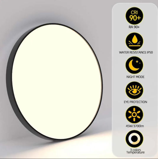Home Lighting Таванно осветление Бяла с Вграден LED