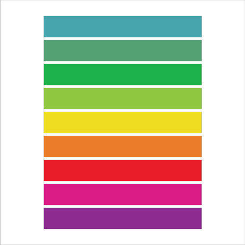 Staircase Wall Sticker Colors 1 Piece Orafol