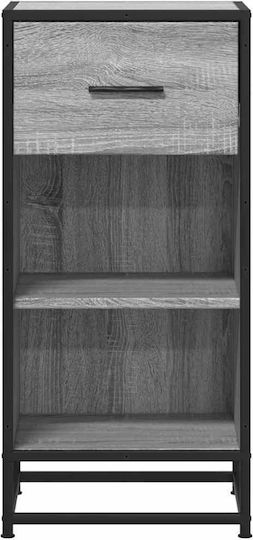 Bibliotecă Gri Sonoma 35,5x35x76 cm