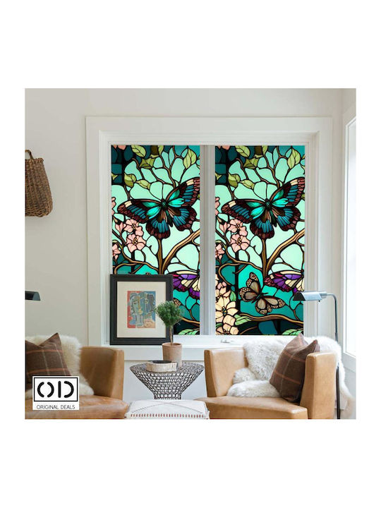 Autocolant Decorativ Sticlă 1buc 100x60buc