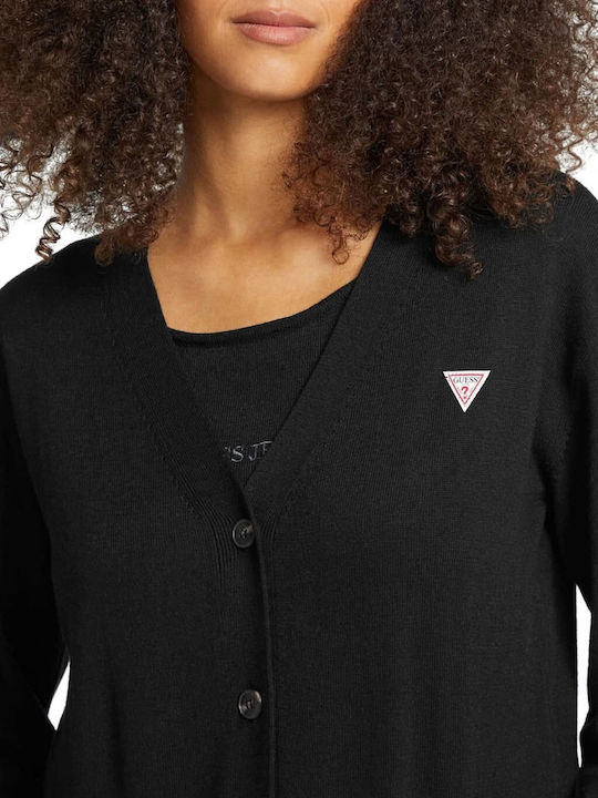 Guess Women's Knitted Cardigan Black