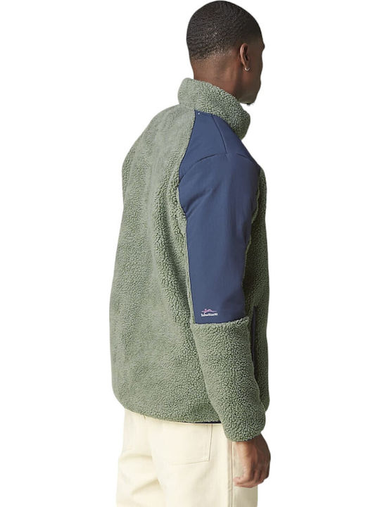 Ανδρική Ζακέτα Fleece Green Spray, Dark Blue