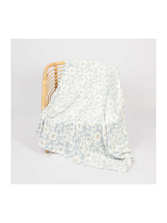 Pătură Polar Fleece Simplă 160x220 cm Coral