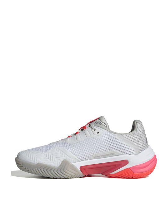 adidas Barricade 13 Γυναικεία Παπούτσια Τένις Λευκά