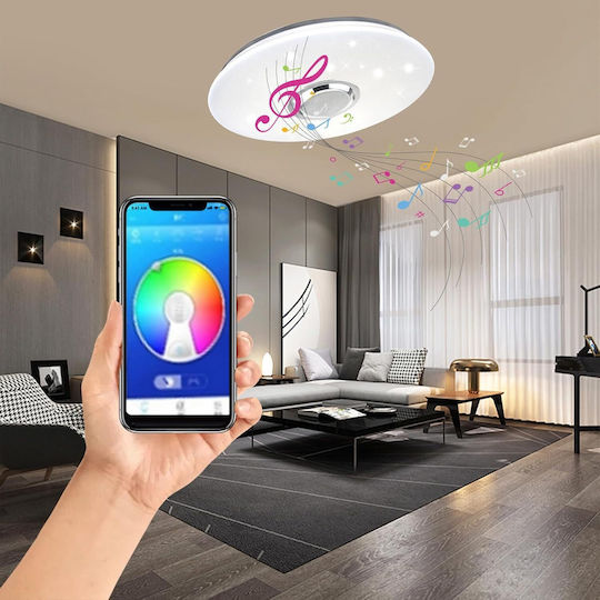Universo Illuminazione Smart Deckenleuchte 50cm LED mit Fernbedienung