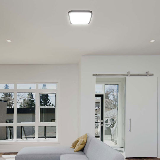 V-TAC Deckenleuchte Montieren Badezimmer 25cm Weiß mit Integrierter LED